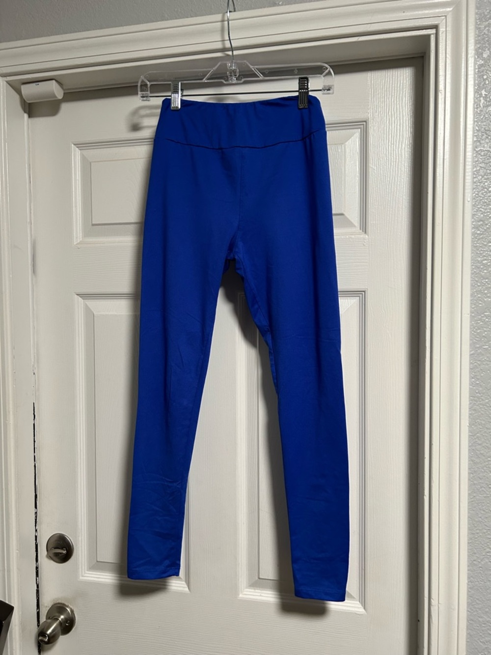 LuLaRoe Girls' Bright Blue Active Leggings